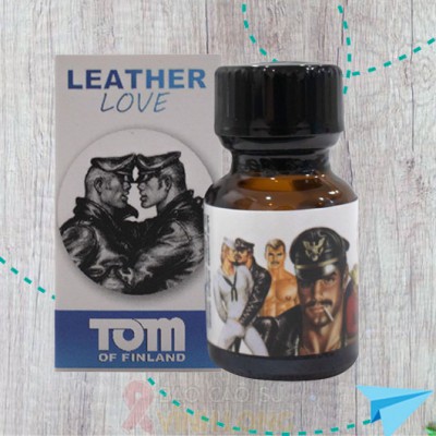 Popper Tom Of Finland Leather Love 10ml - Popper tăng kích thích và ham muốn dành cho LGBT - Popper Vĩnh Long